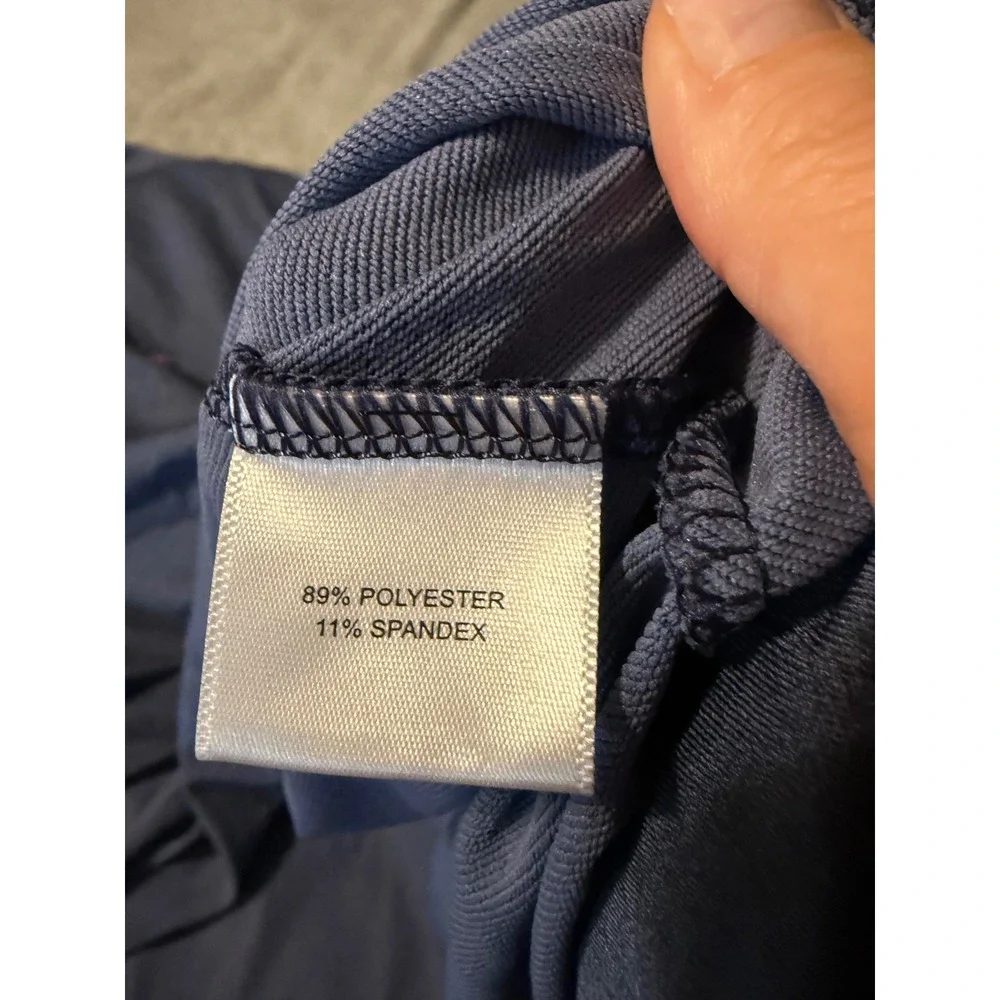 Peter Millar Perth Quarter Zip Pullover Mens XL Navy Blue MEOEK40B Thistle Logo